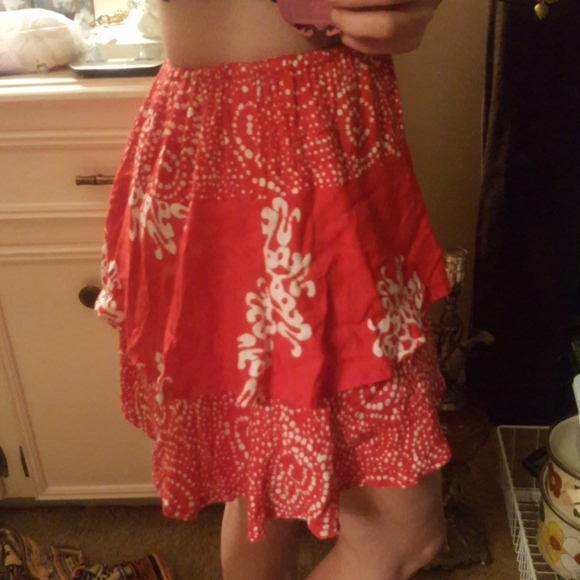 Cotton Ruffled Skirt - Picture 2 of 4